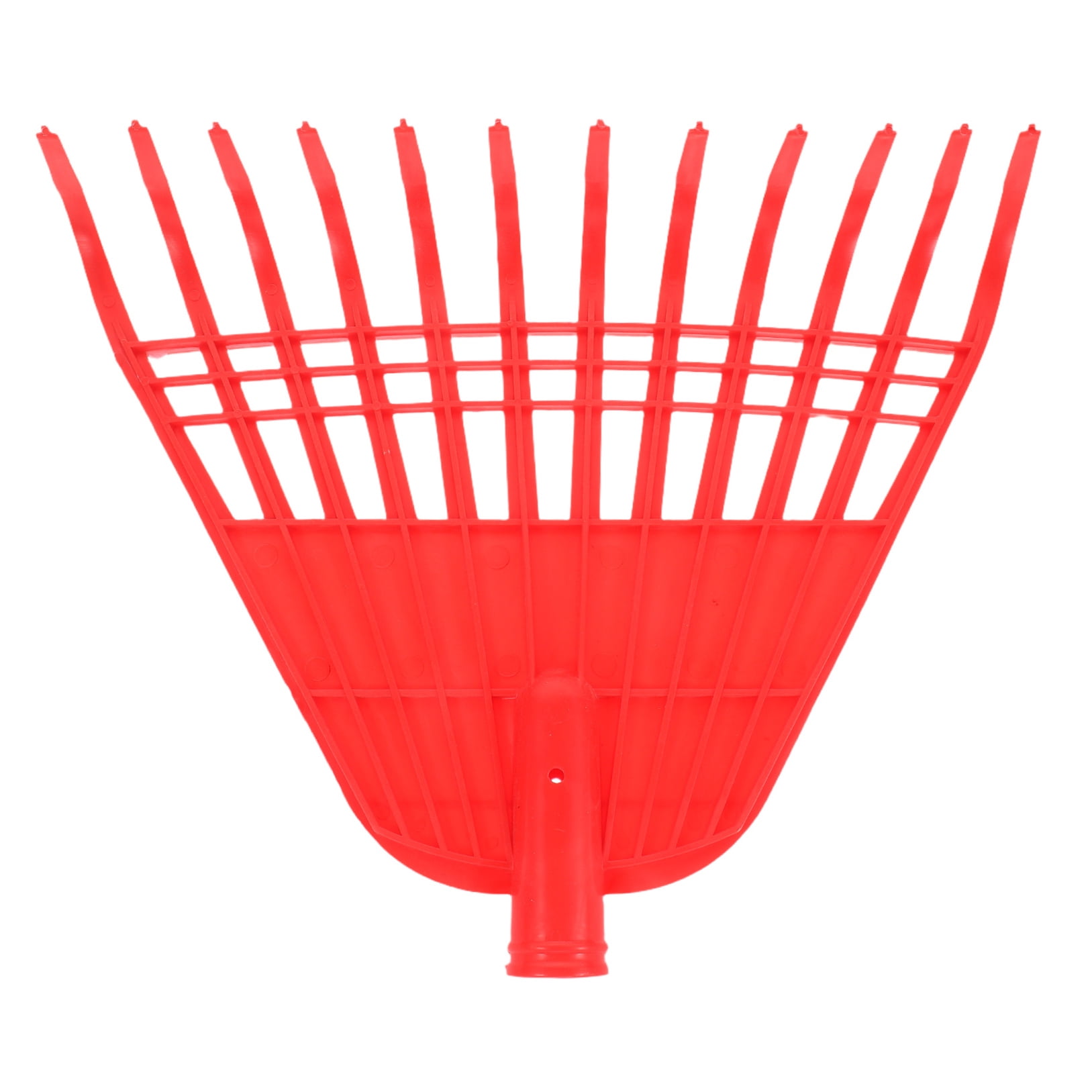 OUNONA Red Yard Leveling Rake Tool for Gardeners, PP Material, 1 Set Lawn and Soil Leveler for Adult Use