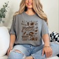 thumbnail image 5 of Football Vibes Touchdown Collage - Womens Garment Dyed Tee, 5 of 6