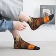 thumbnail image 2 of Naloa Astronaut Exploring Mars Ankle Socks for Women Non Slip Socks No Show Socks Classic Low Cut Casual Socks Casual Socks, 2 of 7