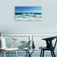 thumbnail image 6 of HFDF Sea Beach Canvas Wall Art for Living Room Wall Decor Ocean Waves Canvas Pictures Blue Surfing Water Seagull Canvas Prints Artwork Office Home Wall Decorations Ready to Hang 24x20inch Framed, 6 of 6