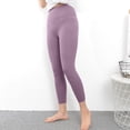 thumbnail image 6 of SGMVNU Lined Leggings Women with Pockets - Winter Warm Thermal High Waisted Yoga Pants for Running, Hiking, and Everyday Comfort(Dark Purple, L), 6 of 8