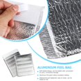 thumbnail image 4 of CHOK 100 Pcs Insulated Bags Space Savers Thermal Insulation Fresh-keeping Food Bag Small Insulated Bag Outdoor Supply, 4 of 6