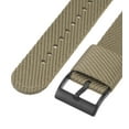 thumbnail image 5 of Uxcell Khaki Nylon Watch Band 22mm Width Soft and Comfortable Nylon Strap with Black Buckle, 5 of 6