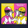 thumbnail image 3 of CafePress - Power Rangers On Their Cell Women's Value T Shirt - Women's Traditional Fit Dark T-Shirt, 3 of 4