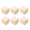 thumbnail image 1 of MasteelfCA 10 Pcs Support d'Affaires en Bois de Forme Carrée Support Photo Support d'Image Support Mémo Fait à la Main (3x3x3cm), 1 of 7