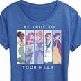 thumbnail image 3 of Disney Princess - Be True To Your Heart - Women's Short Sleeve Graphic T-Shirt, 3 of 5