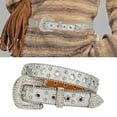 thumbnail image 2 of Popular Belt for Pants Jeans Glittering Sequined Rhinestones Buckle Belt Women Girl Wasitband Eye Catching Waist Decors, 2 of 6