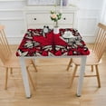 thumbnail image 3 of nygtbtfer  Harvest Breeze Autumn Patchwork Vinyl Flannel Backed Tablecloth, Fall Country Rustic Thanksgiving Print Kitchen and Dining Room Vinyl Tablecloth, 3 of 7