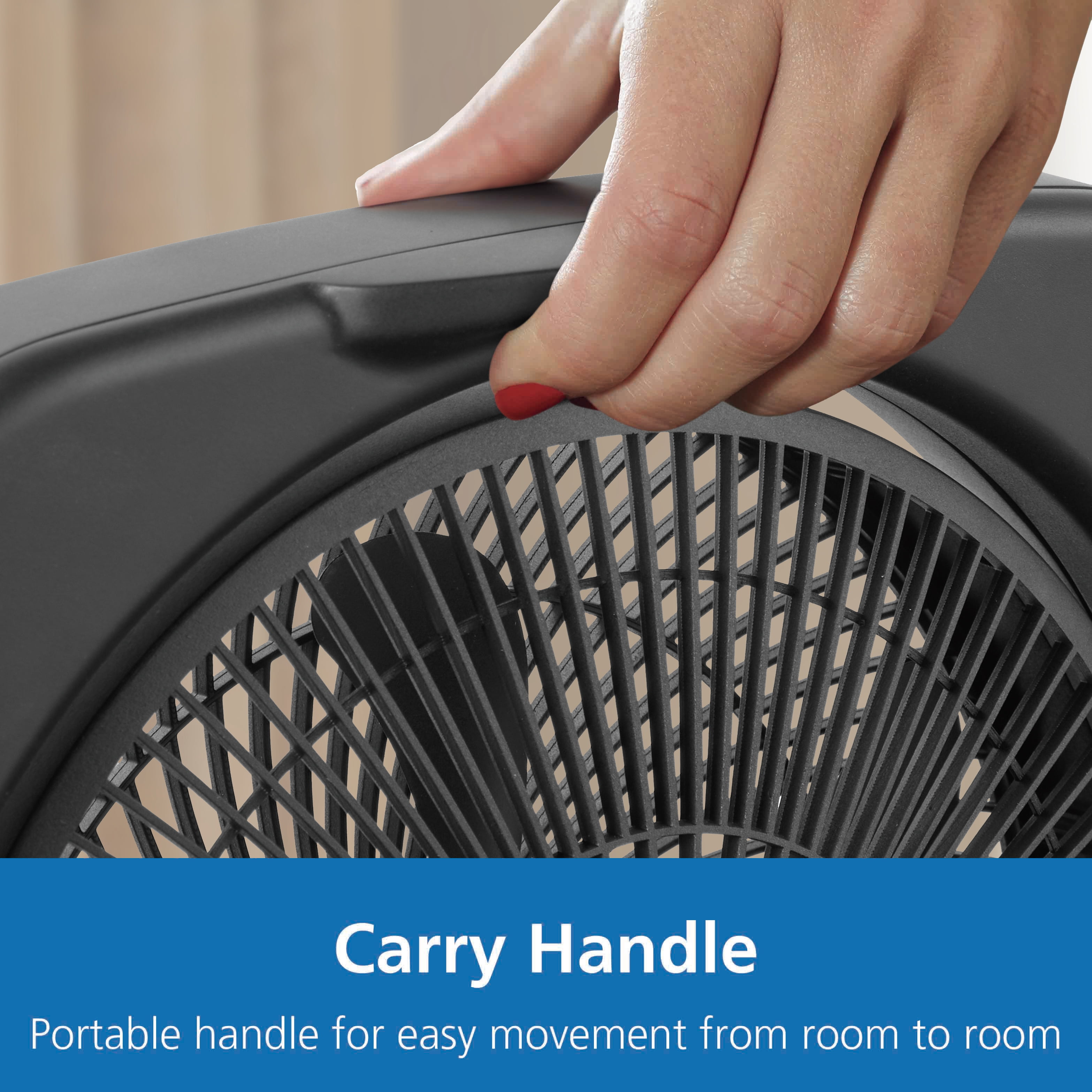 Mainstays 9" Portable Fan Black