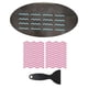 thumbnail image 4 of 1 juego de cinta de baño antideslizante con tiras de ducha para escalones de suelo y exteriores. Rosa, 4 of 8