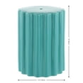 thumbnail image 3 of SAFAVIEH Tulett 18" Modern Solid Ceramic Garden Stool, Robins Egg Blue, 3 of 7