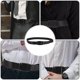 thumbnail image 5 of Cinturón ajustable para camisas, con cierre de seguridad, para mantener la camisa dentro del pantalón, para hombres y mujeres, 3 cm (negro), 5 of 6