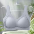 thumbnail image 2 of yievot Plus Size Bras for Women Full Coverage Everyday Soft Sleep Wirefree Bras, 2 of 4
