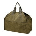 thumbnail image 6 of BLUESON Firewood Carrier Bag Carrier Canvas Wood Carrying Bag for Fireplace Camping, 6 of 8