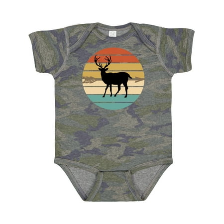 

Inktastic Bowhunting Archery Deer Retro Sunset Gift Baby Boy or Baby Girl Bodysuit