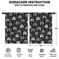 thumbnail image 2 of Blackout Kids Curtains,Boho Bohemia Rainbow Childrens Insulated Curtains Set Of 2,Bedroom Essentials,Toddler Room Decor 42"x54"(106x137cm), 2 of 4