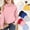 Pink, variant on Girls Polo Shirt Back To School Long Sleeve School Uniform Fall Casual Shirts Vacation Lapel Collar Tops (Yellow, 6-7 Years)