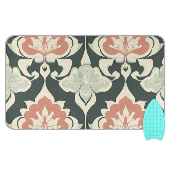 Danish Design Ironing Mat Blanket for Table Top Travel Portable Ironing Board Pad 47.2x27.6 Inch