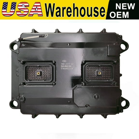 USA Warehouse 348-2375 ECU ECM Engine Control Unit Module - Direct Replacement for CAT C11, C13, C15 Truck Engines Controller - 12-Month Warranty