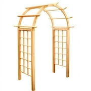 Cedar Arched Arbor