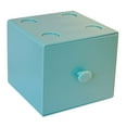 thumbnail image 2 of Desktop Storage Box, Plastic Square Desk Organizer  For Home White,,Yellow,Green,Purple,Blue, 2 of 8