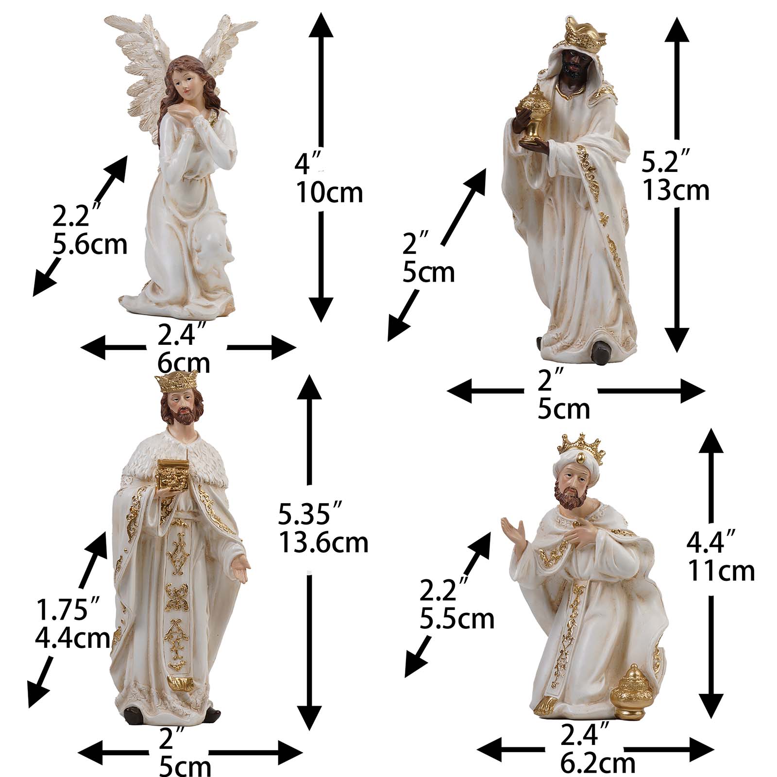 Zayton 11-Piece Nativity Set Figurines photo 4