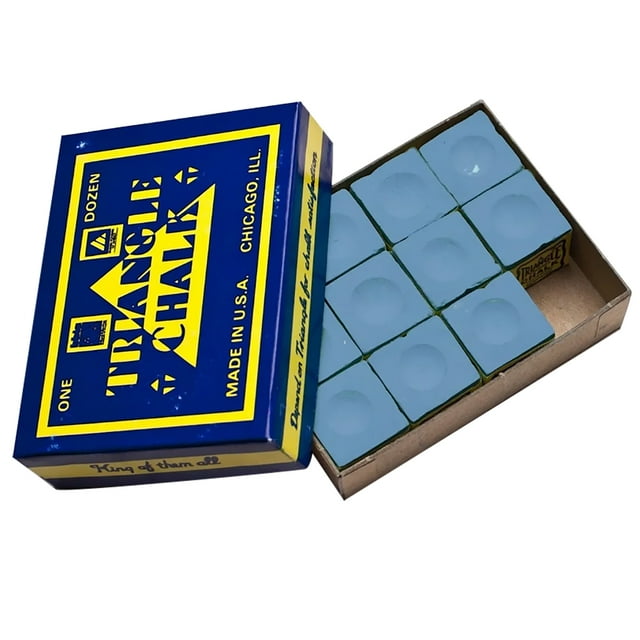 Craie de Queue de Billard et snooker, Craie de Queue de Billard avec texture Ferme et Contrôle Extrême, Craie de Billard de Haute Qualité pour Précision