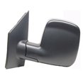 thumbnail image 2 of CarLights360 For Chevy Express Cargo 2010 2011 Side View Mirror Driver Side | Black Housing | Plastic Material | Manual Adjustment Type | Screws Attachment | Clear Glass Color | Rectangular Glass Sha, 2 of 4