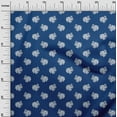 thumbnail image 2 of oneOone Cotton Silk Fabric Rabbit Block Print Sewing Fabric BTY 42 Inch Wide, 2 of 4