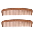 thumbnail image 2 of Peine De Madera Para Barba, 2 Piezas, Peine Cortapelos De Madera, Antiestático, Resistente, Práctico Para Peluquería, 2 of 7