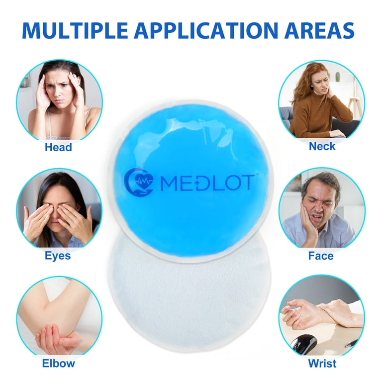 LotFancy Mini Ice Pack, 6-Pack Reusable Gel Compress photo 7