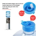 thumbnail image 3 of Water Jug Cap 5 Pack Plastic Water Bottle Cap Blue Gallon Drinking Water Bottle Cap Replacement Bottle Tool Leak Free, 3 of 5