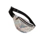 thumbnail image 2 of Qarigey Riñonera de piel sintética para mujer, resistente al agua, de repuesto, elegante, brillante, con correa ajustable, para chicas y señoras, Envolturas para manijas de equipaje Blanco Qarigey AP019216-01, 2 of 6