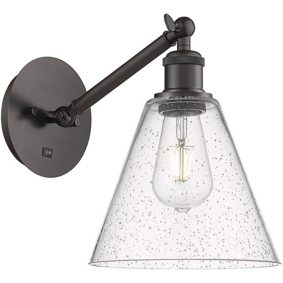 Innovations Lighting - Athens - 1 Light Wall Sconce In Industrial Style-12.38