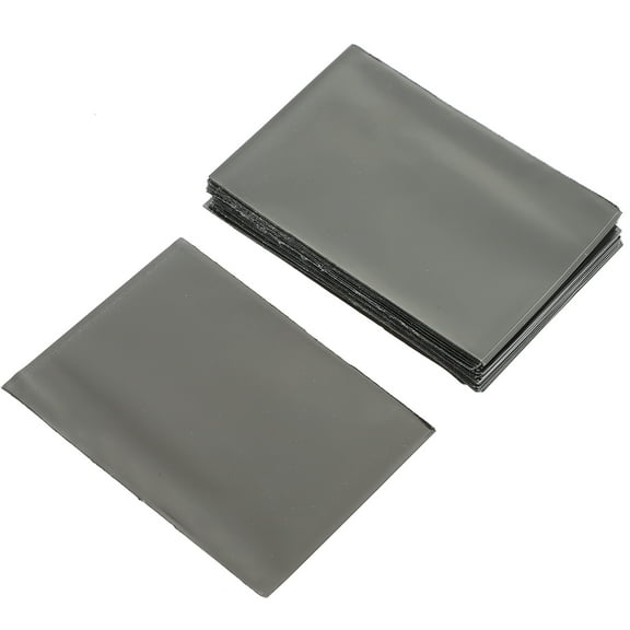 HOMEMAXS  50 Pcs Credit Card Holder Sleeves for Collectibles Display Covers