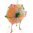 thumbnail image 3 of Flmtop Parrot Bird Bites Climb Chew Toy Hanging Brushed Paper Strip Rope Pet Cage Decor Random Color, 3 of 8