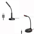 thumbnail image 3 of MesaSe USB/3.5MM Interface Microphone Desktop Recording Condenser Microphone Portable Large Diaphragm Voice Chatting black F12 3.5MM, 3 of 8