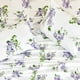 thumbnail image 5 of HITIME Juego de Sábanas Tamaño Matrimonial 4 Piezas Incluye 1 Sábana Plana, 1 Ajustable & 2 Funda de Almohada, Suave Microfibra de Poliéster, Diseño Estampado Moderno Fresco y Transpirable, 5 of 9
