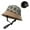 Khaki, variant on Women Biking Bucket Hat Fishing Hat Trendy Portable Sun Protection Sunhat Sun Hat for Camping Commuting Riding Hiking Fishing Black