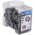 thumbnail image 2 of Halex 12107B Set Screw Connectors Electrical Metallic Tubing EMT Fitting Zinc Die Cast 25 Piece, 3/4, 2 of 4