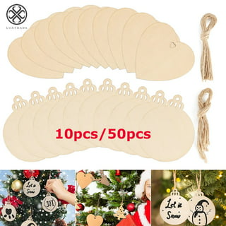 20Pcs Natural Wood Heart Slices Unfinished Predrilled Wooden Blank Heart  Slices With Natural Twine & Free Pen For DIY Valentine'S Day Mother'S Day  Bulk Wooden Hearts For Crafts Wedding Thanksgiving Gifts Tags