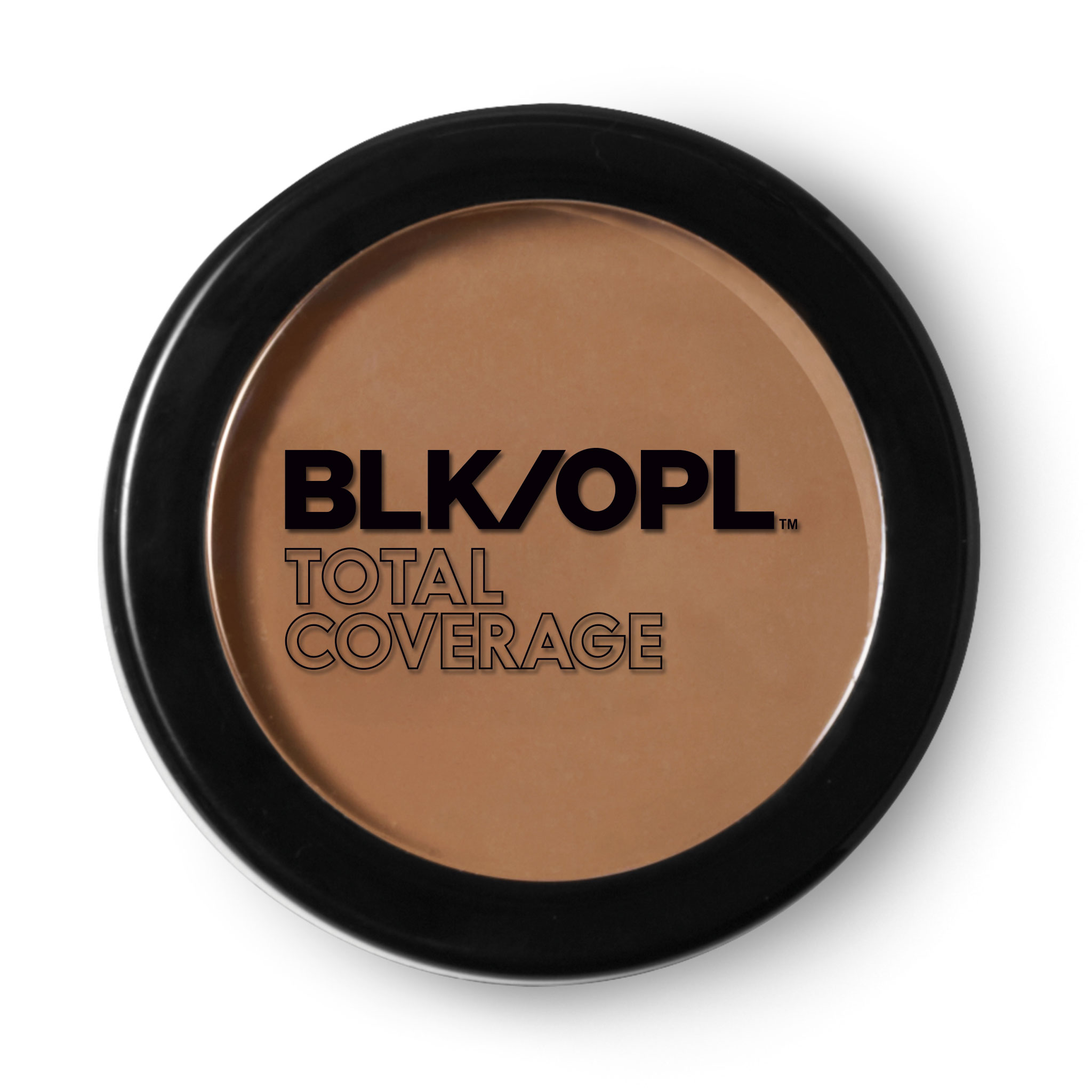 BLK/OPL Total Coverage Concealing Foundation, Heavenly Honey, 0.40 oz, Hides Discoloration and Tattoos