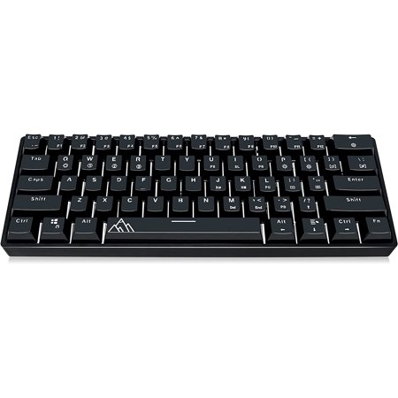 Asceny One 60 Mechanical Keyboard True Rgb Lights Spill Proof Budget 60 Keyboard Gateron Blue Walmart Canada