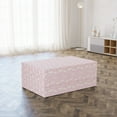 thumbnail image 3 of Swans Foldable Mattress, Blush Tone Royal Aquatic Bird, 74.8" x 39.4", Pale Pink Cream, by Ambesonne, 3 of 6