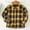 Yellow, variant on Boys Flannel Shirts Kids Long Sleeve Casual Plaid Shirt Cotton Checked Button Down Tops Yellow 3-4 Years