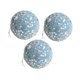 thumbnail image 2 of Adornos de bolas de Navidad BLESIY 3 piezas decorativos 8 cm, 2 of 8