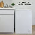 Koolatron Chest Freezer 5.0 cu ft, Compact Freezer (155L) White, Manual