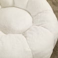thumbnail image 5 of Bean Bag Chair, Bean Bag Sofa Chair with Armrests Stuffed High-Density Foam, Lazy Sofa Comfy Chairs Beanbag Chair for Adults in Living Room, Bedroom Reading (White), 5 of 8