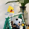 thumbnail image 3 of Blocks Kawaii Cute Bird Small Building Blocks Building Set Creative Educational Building Toys For Boys Girls Toys Suitable For Decorate, 3 of 7