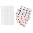 thumbnail image 4 of MOVTOTOP Mexican Train Domino Holders with International Flags for Family Games Assorted Color Plastic Paper 65pcs, 4 of 8